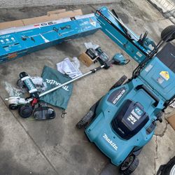 Combo  Makita Tremer Weed Walker. Lawmover