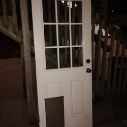 Door With Doggy Door