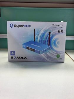 SUPERBOX • VSEEBOX • S7 MAX • S7 PRO • S7 ULTRA • V6 PLUS • V6 MAX • ELITE ULTRA SMART TV BOX • STREAMING DEVICE • 4K MEDIA PLAYER • ANDROID TV BOX • 