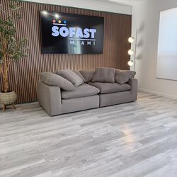 Modular Cloud Gray – 2 Pieces - Free Delivery 