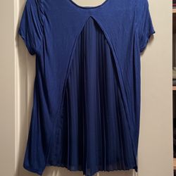 Express Blue Top Small
