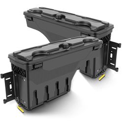 2019-2025 Truck Bed Storage Tool Box for Chevy Silverado 1500 GMC Sierra 1500