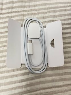 White USB-C Charging Cable
