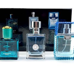 Holiday  Versace Cologne For Men 3 Piece Gift Set 