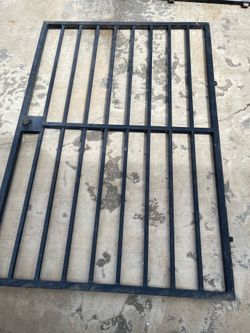 Gate, wrought iron