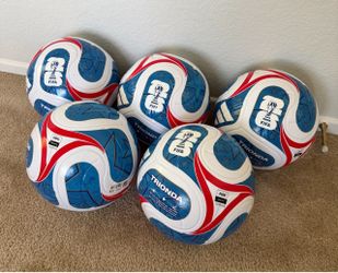 Adidas size 5 soccer balls