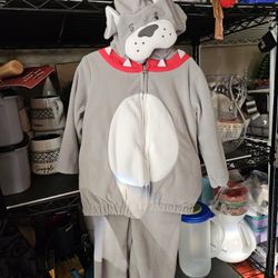 Carters Bulldog 2 Pc Halloween 🎃 Costume 12 Month