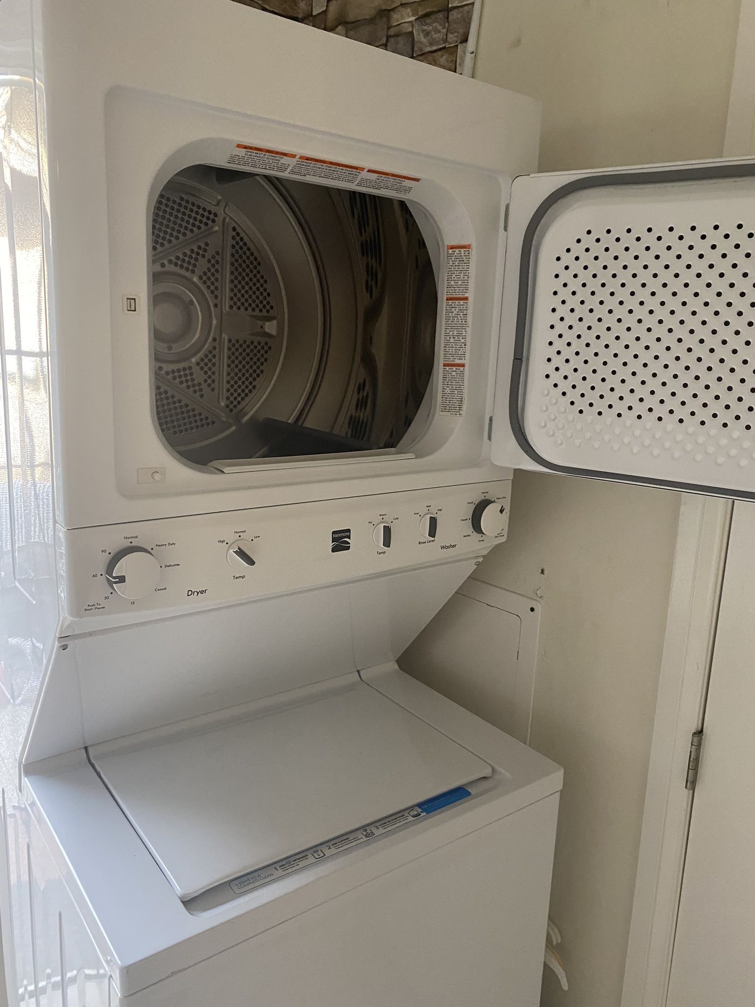 Kenmore Stacking Washer/dryer Combo