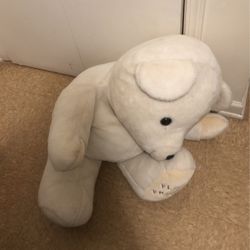 Large White Teddy Bear 