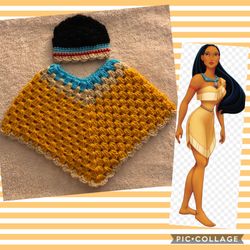 Poncho And Hat Set