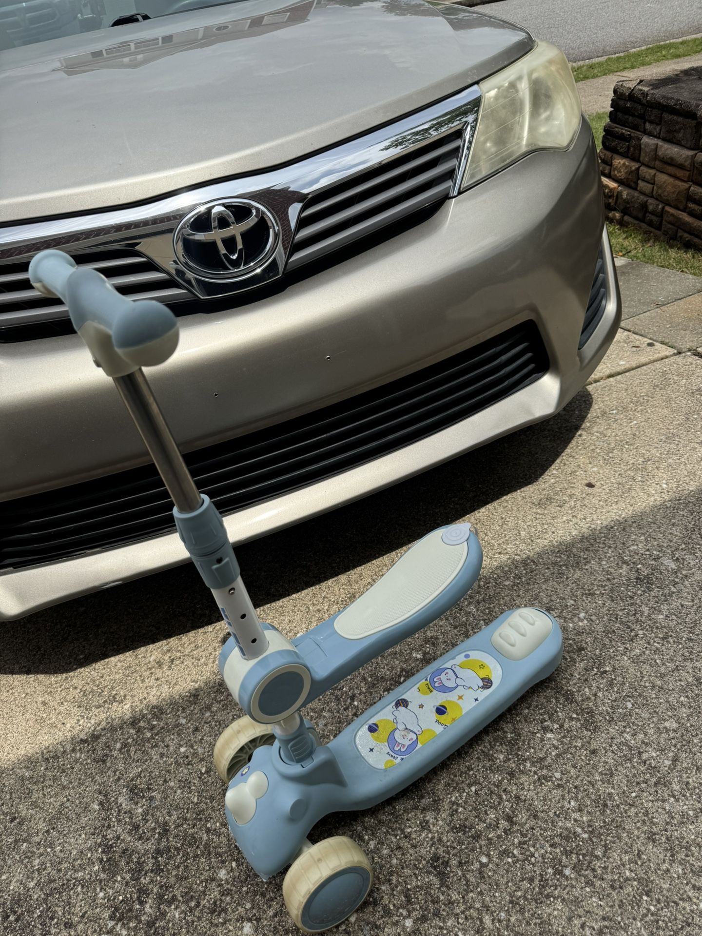 Scooter With Seat