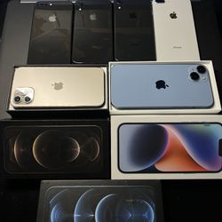 iPhones 14, 12 Pro Max, 12 Pro, 11, XR, 8 Plus for SALE (see Description)