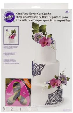 Juego De Cortadores Para Flores De Fondant
