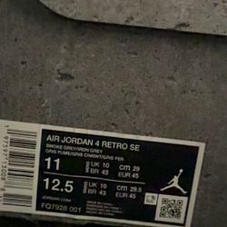 Jordan 4s Wet Cements