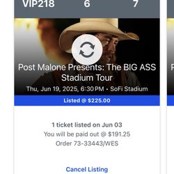 Post Malone: The Big Ass Stadium Tour