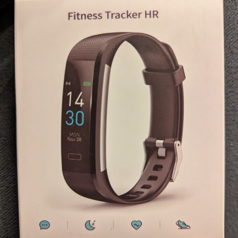 Runmifit Fitness Tracker HR Watch Including Steps Counter