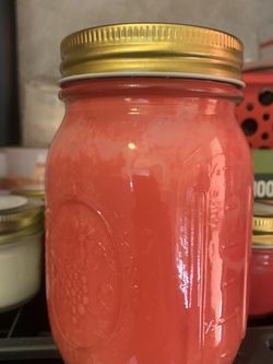 Mango Coconut scented candle