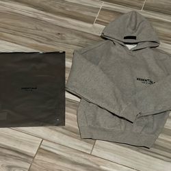 Dark Oatmeal Essential hoodie