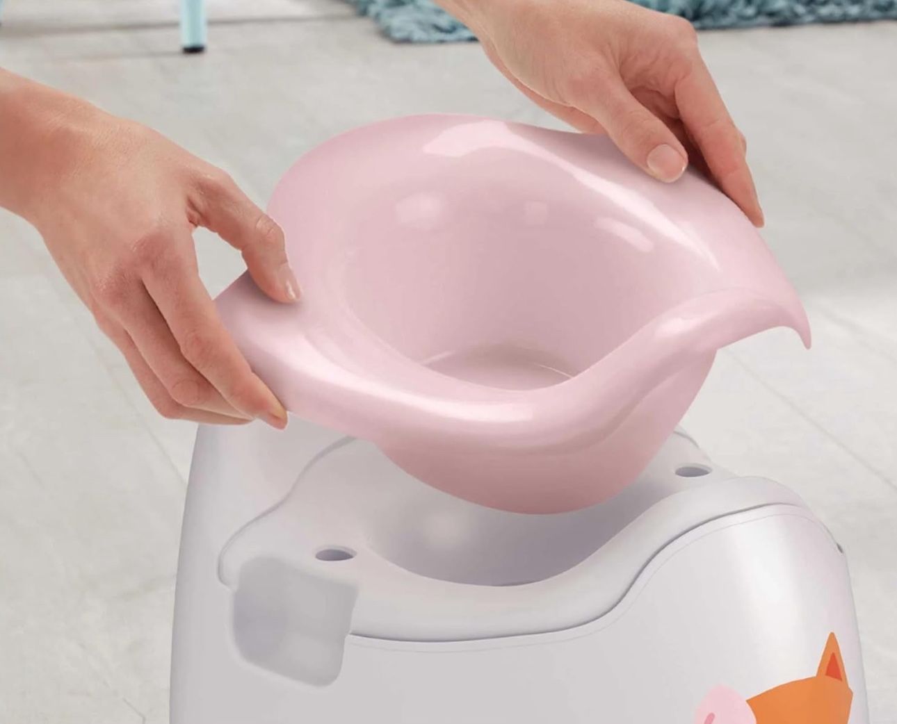 Fisher Price Potty Toddler Toilet Training Chair with Removable Bowl New Condition