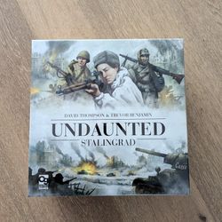 Undaunted Stalingrad Board Game. New, Unopened.