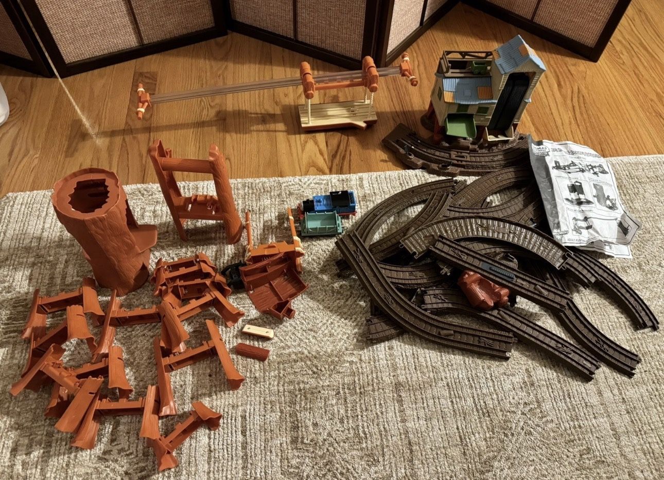 Thomas and friends Trackmaster Zip And Zoom Logging Adventure Train Set