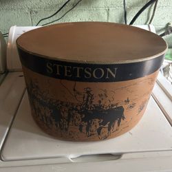 Stetson Hat Box.  16 X 9