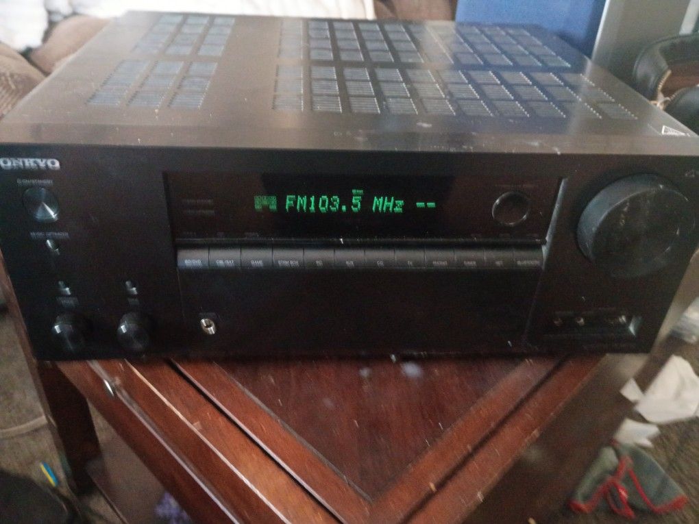 Onkyo Home Theater System receiver model number tx-nr757,