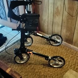 Foldable Upright Mobility Rollator, Light Weight Walker