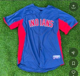 Signed Authentic Cleveland Indians Jersey