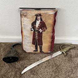 Adult Captain Hook Halloween Costume