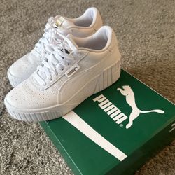 Puma White 8 1/2