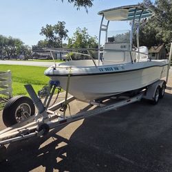 Johnson 200 Quest Fishing Boat