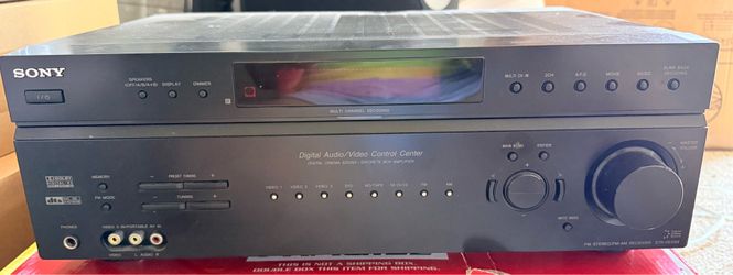 Sony 6 channel amplifier with FM&AM stereo