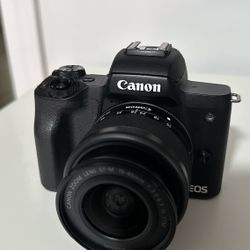 Canon EOS M50 With 15-45 mm lens
