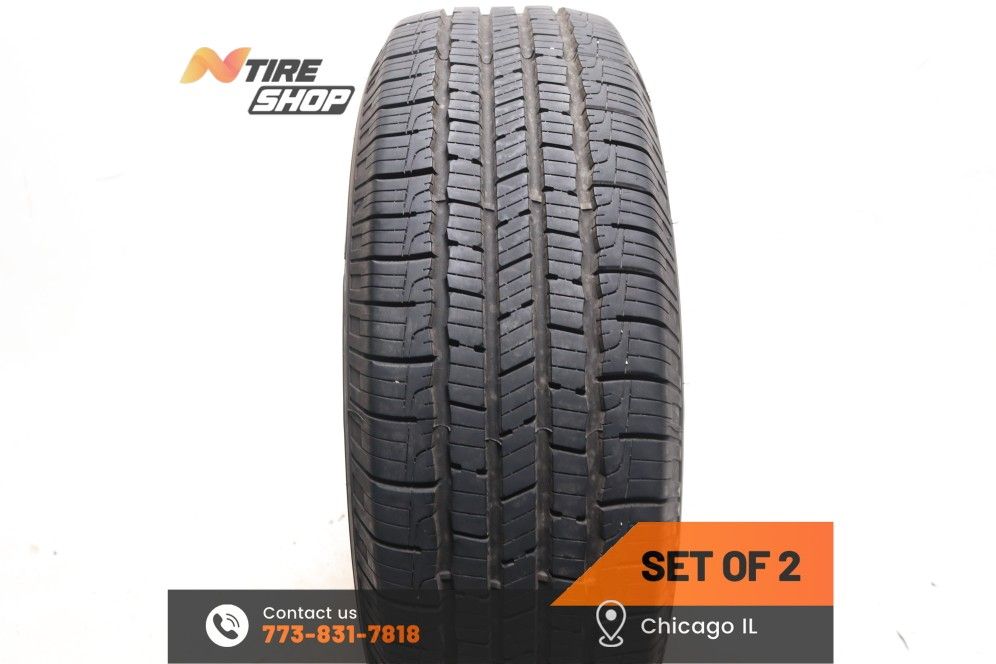 Set of 2 Used 9/32 195/65R15 91H Goodyear Reliant All-Season