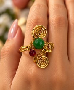 Stylish Bangle Metal Ring