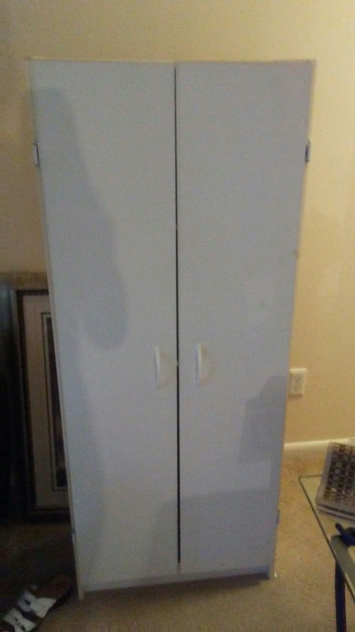 Closetmaid Pantry storage cabinet. Size 59.5H ×24W×12.5D