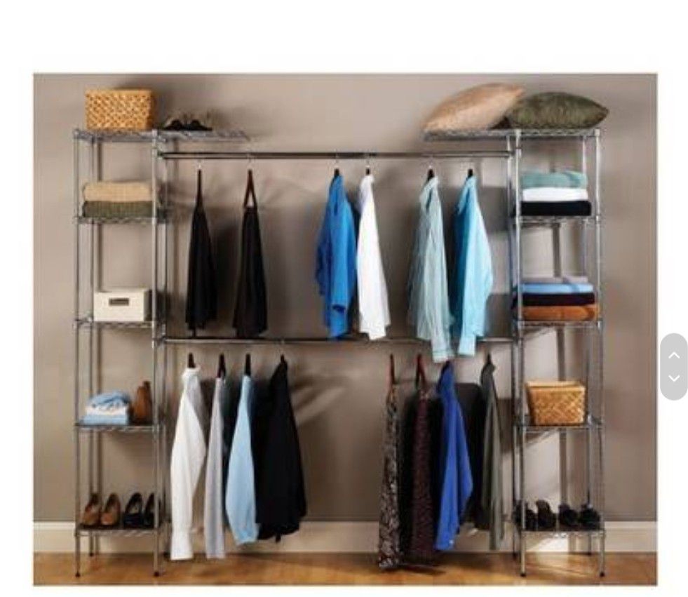 Serville Closet Organizer system / Cloth rack