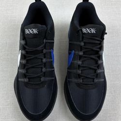 NIB  Nike Book 2 x Fragment  SKU IO9950-900  Black Sport Royal Blue  Men  Size 12.5