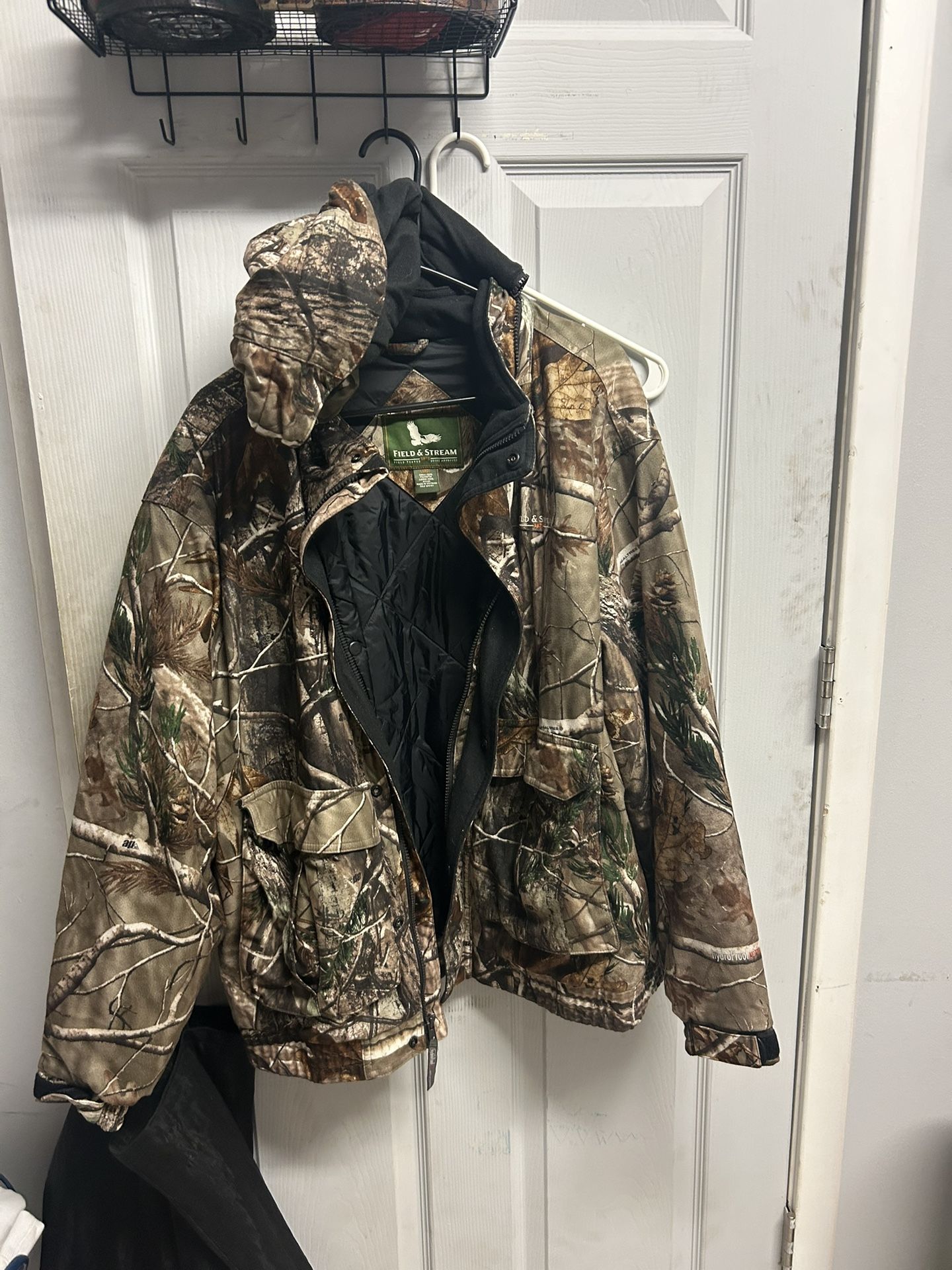 Camo Forest Print Waterproof Jacket/coat Size L