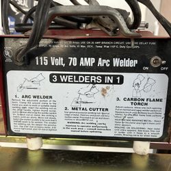 70 Amp Century Welder