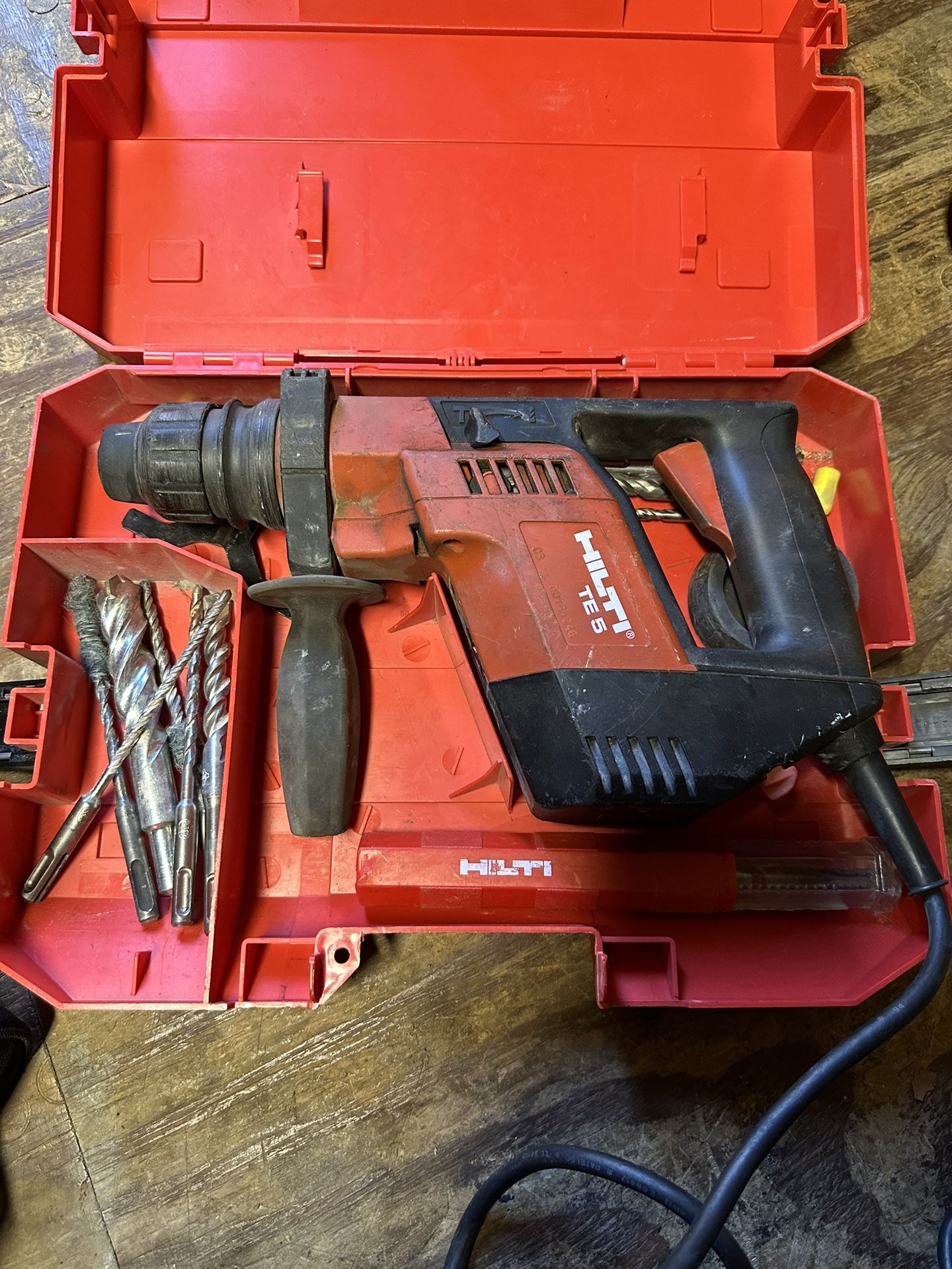 hilti hammer drill te5 corded