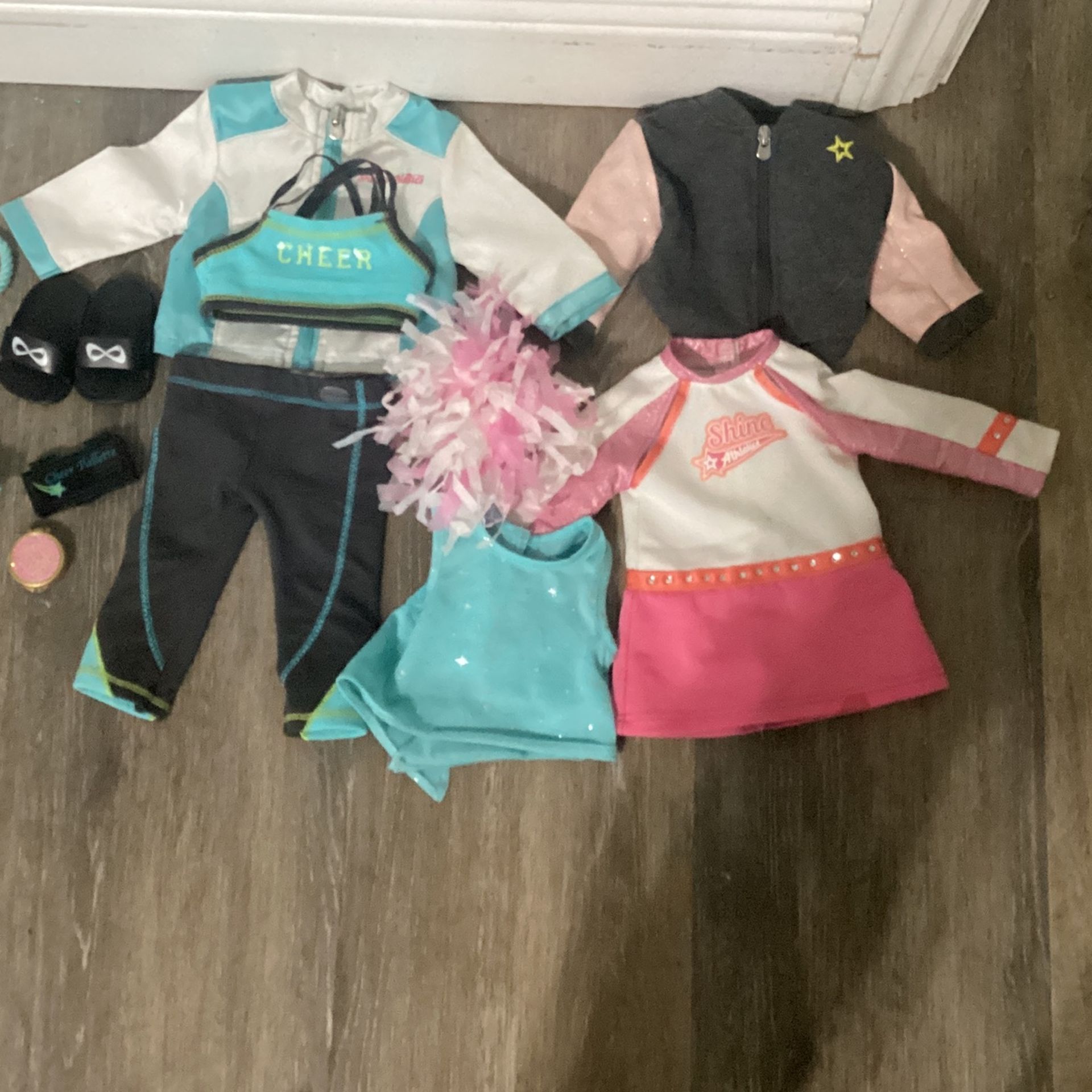 American Girl Doll Cheer Outfits