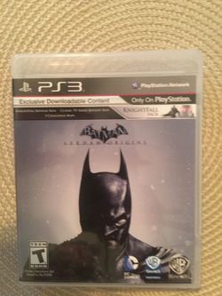 Sony PlayStation ps3 Batman Arkham origins