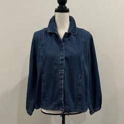 Vintage LL Bean Travelers Denim Jacket