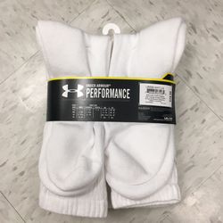 NWT UM Men’s crew socks 6 Pairs Size L