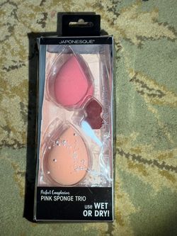 Japonesque® Perfect Complexion Pink Sponge Trio Set