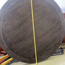 Round Arhaus 48” Coffee Table 