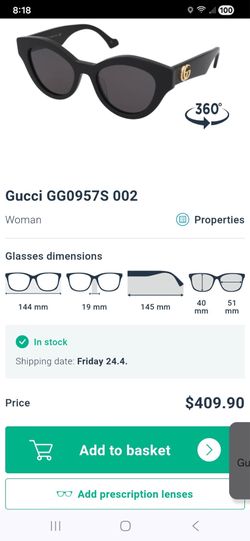Gucci glass