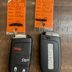 Key Controllers For 2018 Dodge Challenger And 2018 Keep Renegade